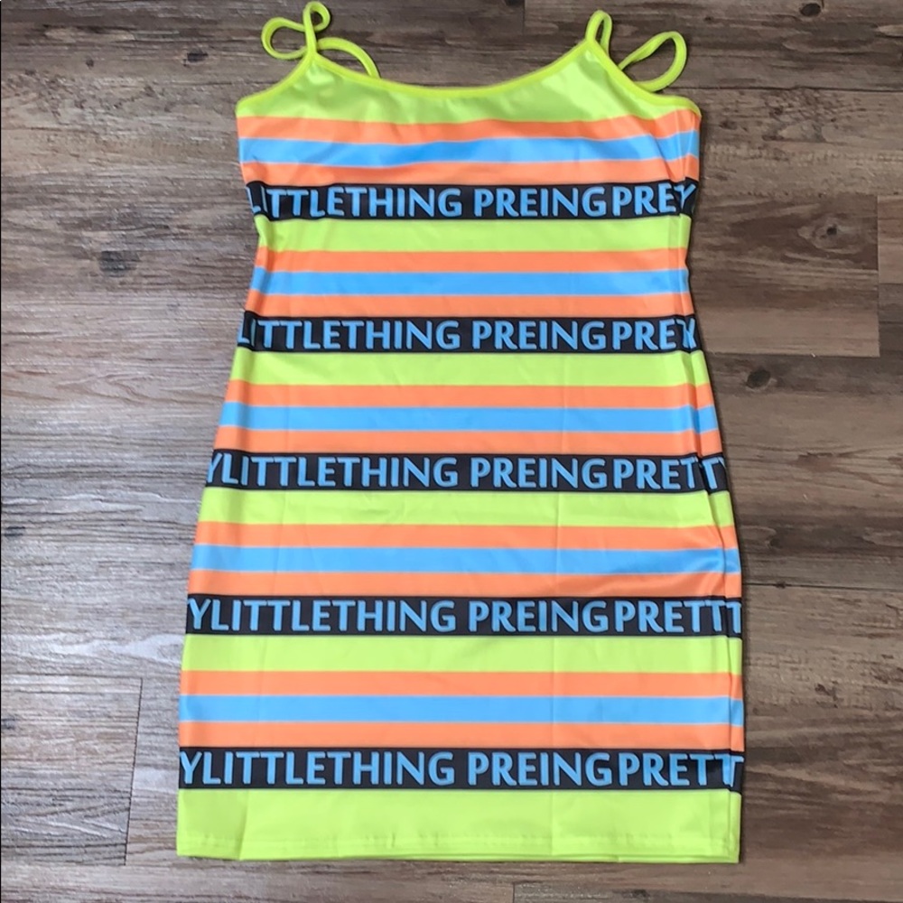 Multicolor pretty little thing dress